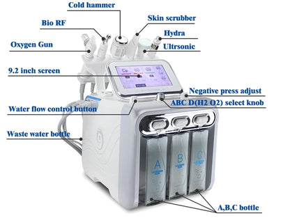 Professional 6-in-1 Hydro Dermabrasion Facial Machine