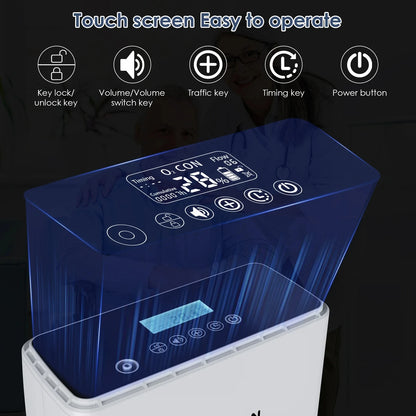 Continuous Flow Portable Oxygen Concentrator